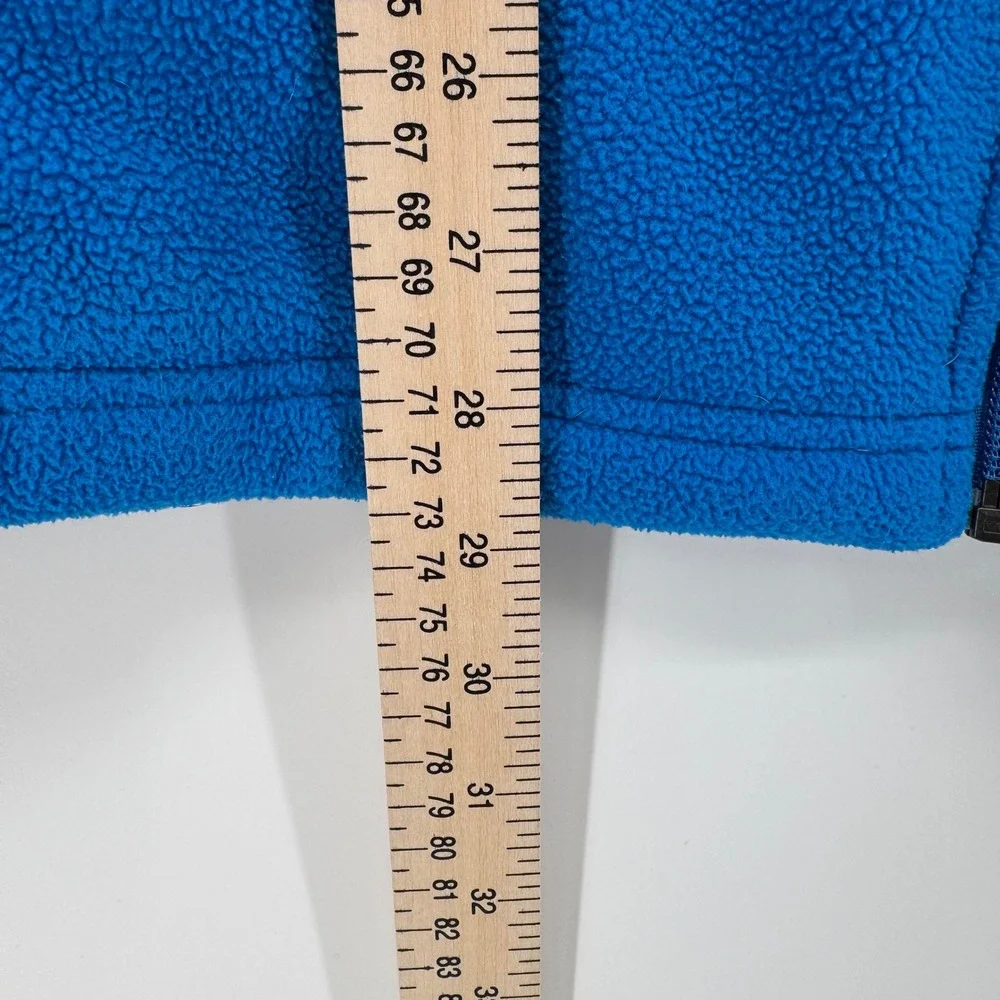 REI‎ Men's Blue Fleece Vest Full Zip Pockets Outdoor Adventure XL